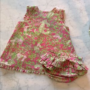 Lily Pulitzer dress with matching bloomer